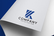 K letter mark logo design template, a Branding & Logo Template by Amadul11 (Thumbnail 3 of 4)