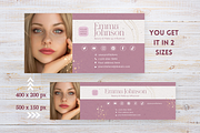 Influencer Email Signature Beauty, an Email Template by Golden Horizons Studio (Thumbnail 5 of 10)