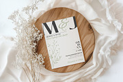 Modern Sage Green Wedding Invitation, an Invitation Template by Hotpin (Thumbnail 3 of 5)