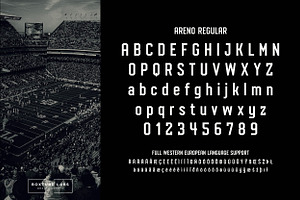 Areno - Display Font