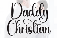 Daddy Christian | Script Font