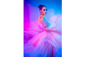Fashionable Hispanic woman in, a Beauty & Fashion Photo by Lermont51