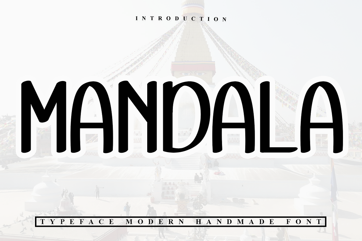 Mandala, a Sans Serif Font by InermediaSTUDIO (Photo 1 of 7)
