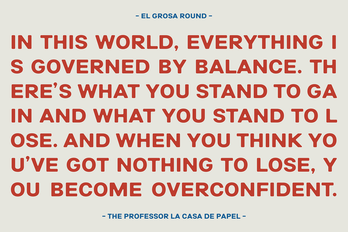 El Grosa, a Sans Serif Font by Fateh.Lab (Photo 13 of 15)