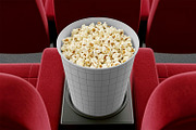 Popcorn Bucket Mockup, a Cups & Container Mockup by Nathatype (Thumbnail 5 of 9)
