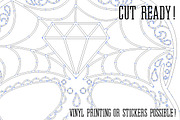 Calavera Vector Design, an Illustration by BAD TASTE (Thumbnail 5 of 7)