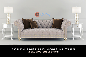 Collection Emerald Home Hutton, a Furniture 3D Model by MARCOS BRITO PRO