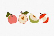 Apple Market Vector set, a Food Illustration by ArtPavo (Thumbnail 4 of 7)