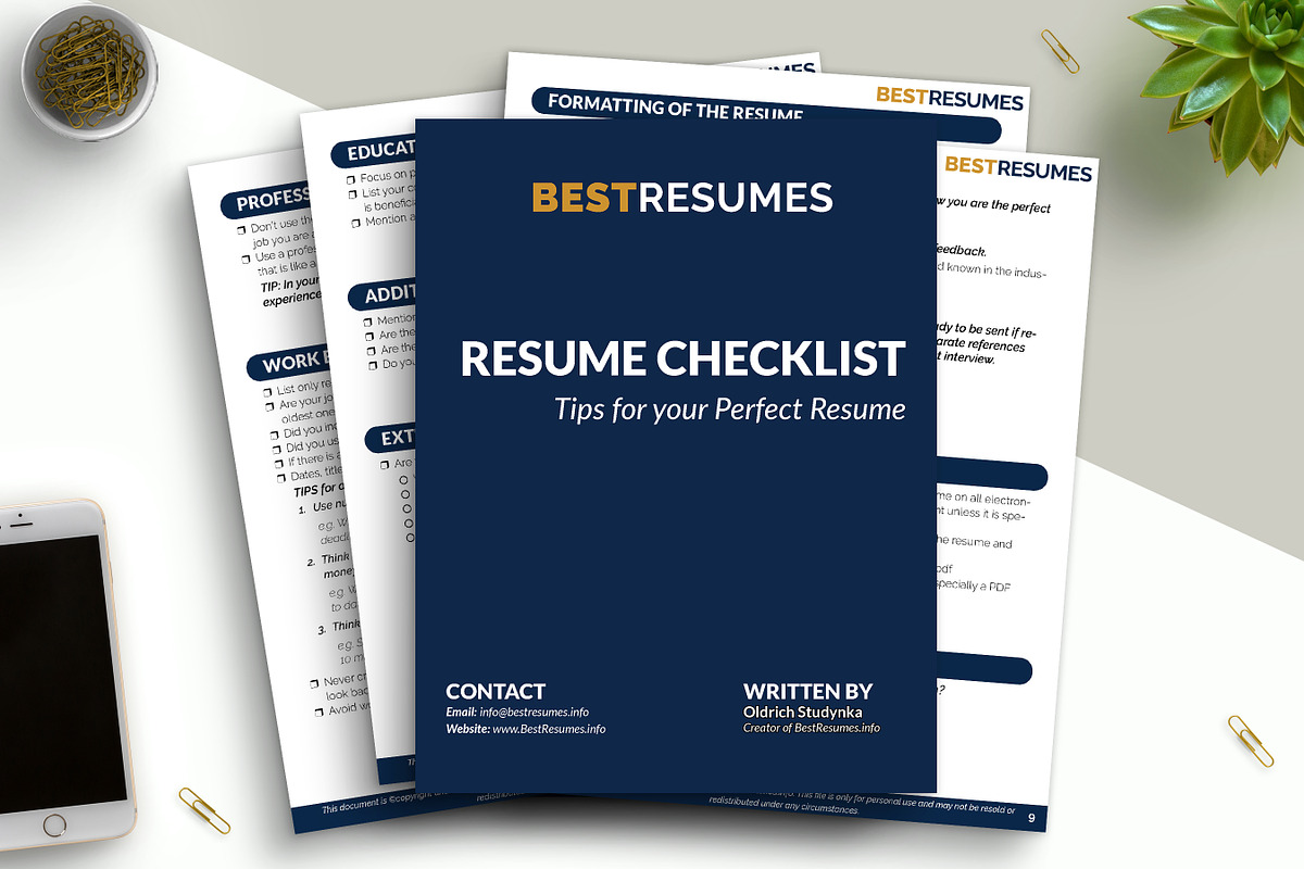 Modern CV Resume Template for Word, a Resume Template by BestResumes.Co (Photo 6 of 7)