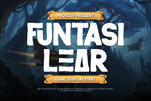 Funtasi Lear - Game Display Font