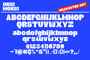 Oksi Moksi - Extra Bold Font, a Sans Serif Font by Bentype Studio (Thumbnail 5 of 8)