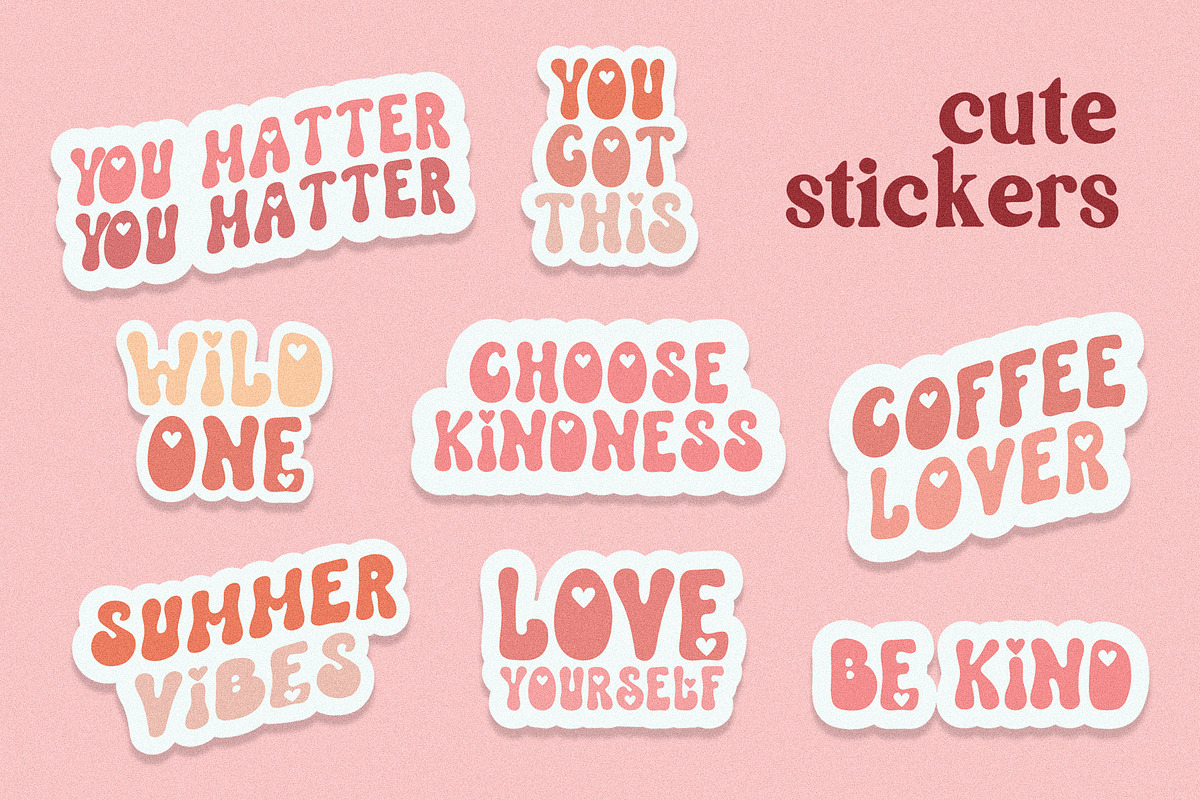 Groovy Font Pink Daisy, a Script Font by BarcelonaShop (Photo 2 of 12)