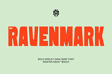MN Ravenmark - Bold Display Sans