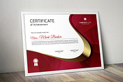 Certificate Word | PSD | AI, a Stationery Template by Curve Design (Thumbnail 2 of 3)