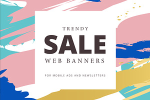 Creative Mobile Sale Web Banners