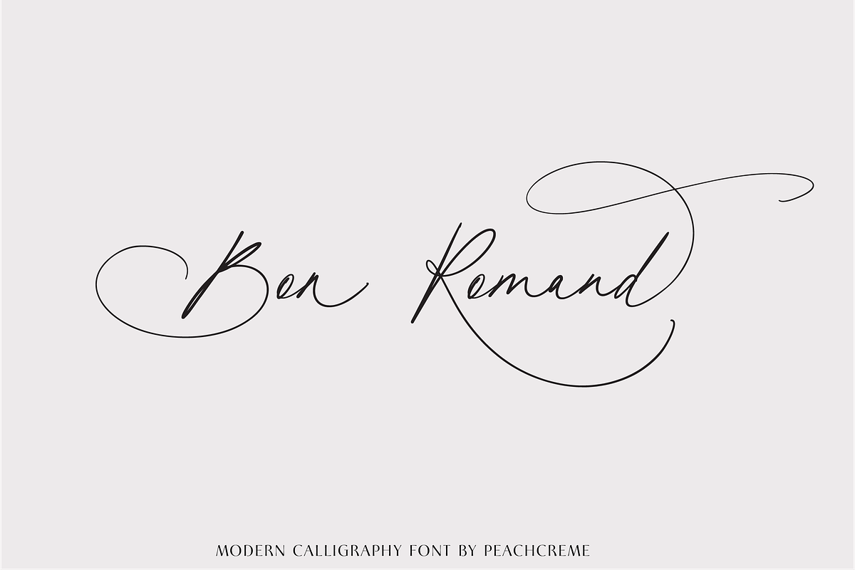 Honey Vineyard // Modern Calligraphy, a Script Font by PeachCreme (Photo 19 of 26)