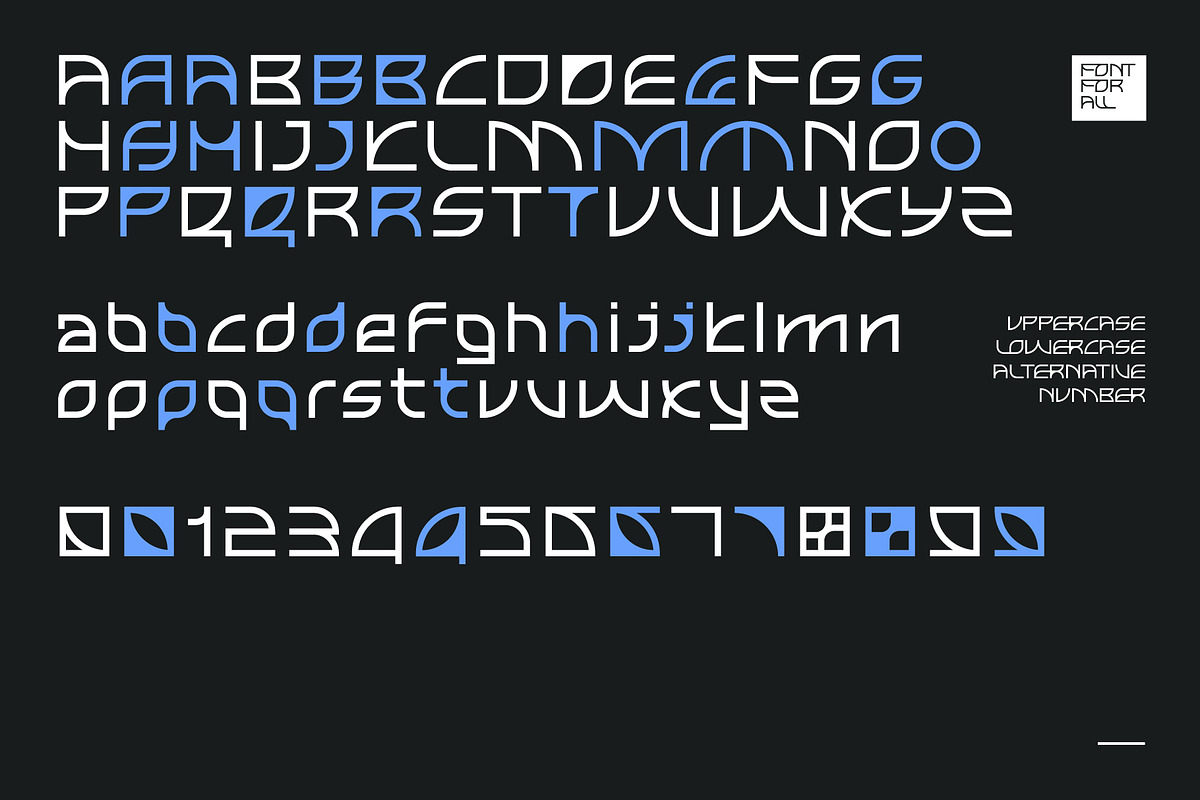Elltaneixy – Futuristic Sci-Fi Font, a Font by Erifqizefont (Photo 6 of 15)