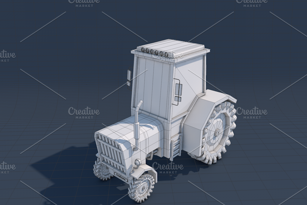 Ultimate Low Poly City Cars Pack, a Cars & Vehicle 3D Model by CreativeeArt (Photo 48 of 54)