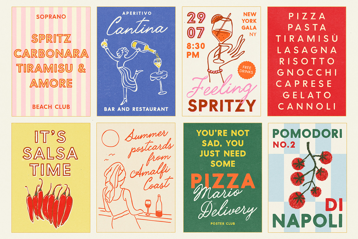 Italian Riviera Coastal Font Family, a Handwritten Font by Ayya Studio (Photo 9 of 15)