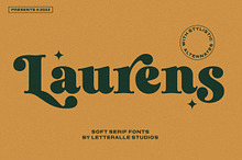 Laurens Soft Serif Display Font