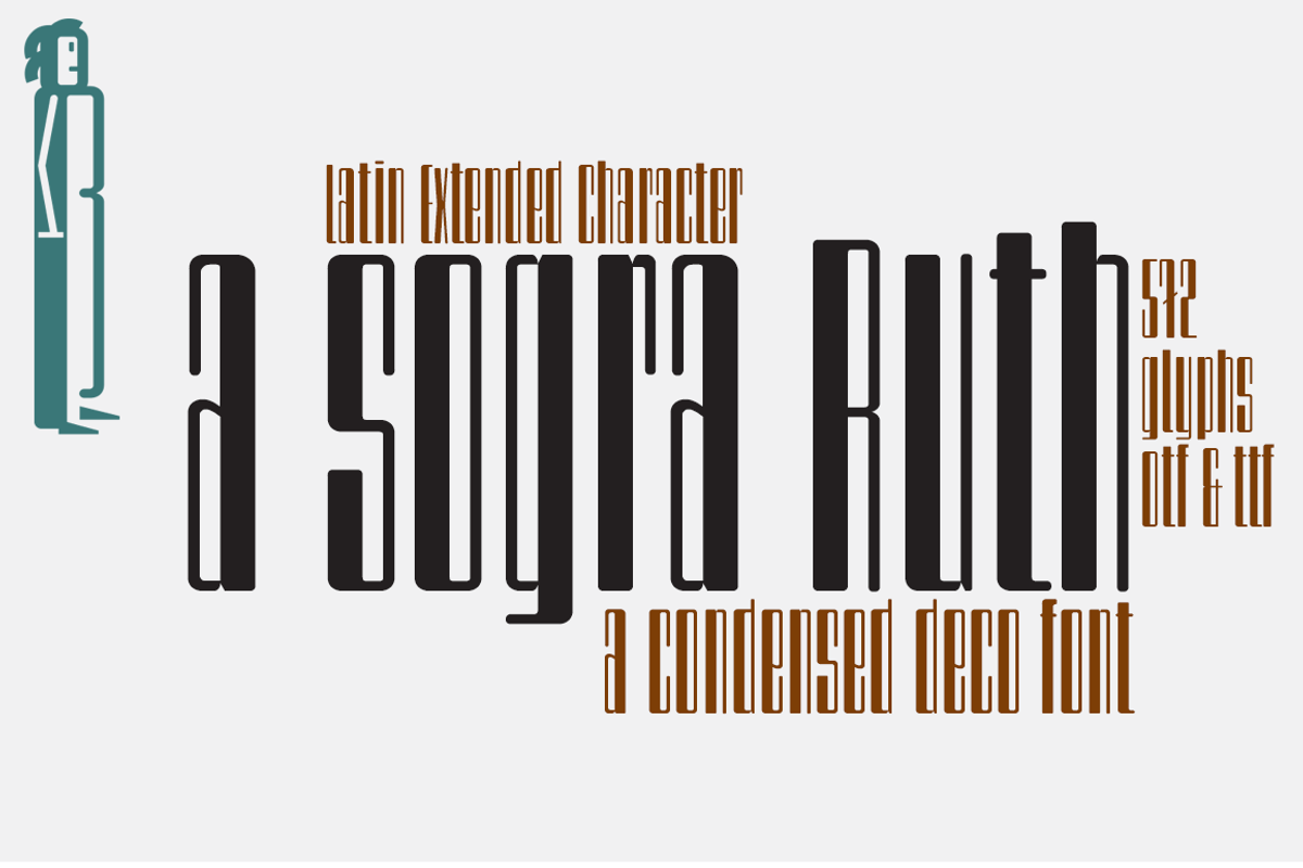 A sogra Ruth -font- preview 3