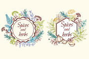Vintage Spices and Herbs Design Kit, a Food Illustration by Artspace (Thumbnail 4 of 8)