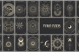 Tarot Cards. Major Arcana. V.4