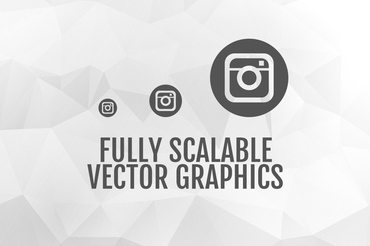 Round Social Media Icons preview 5