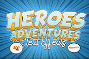 Retro Comics Text Effects, a Layer Style Add-On by Andrew Skoch Design (Thumbnail 8 of 8)