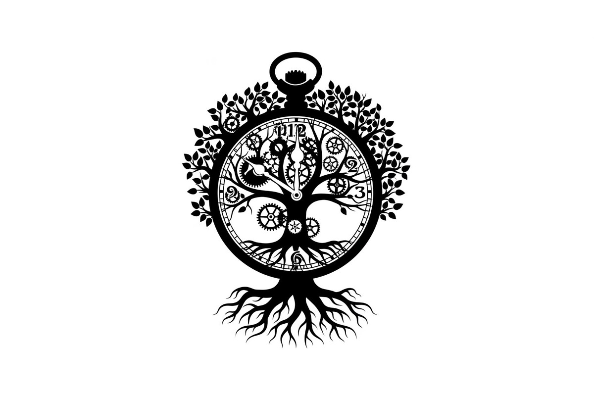 Steampunk Tree of Life Symbol Bundle, an Illustration by yasushie (Photo 29 of 31)