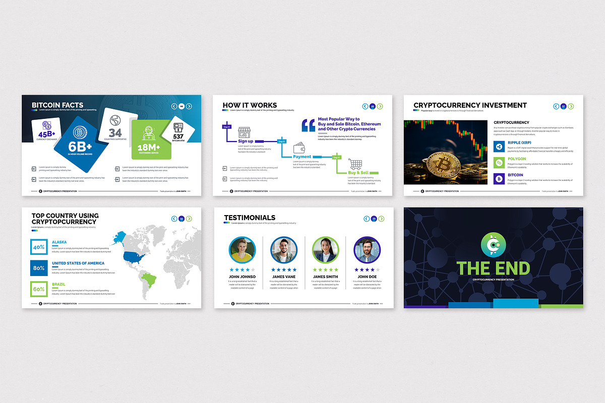 Cryptocurrency PowerPoint Template