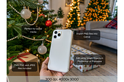 Festive Mobile Case Mockup near Tree, a Product Mockup by MockupWizard (Thumbnail 2 of 5)