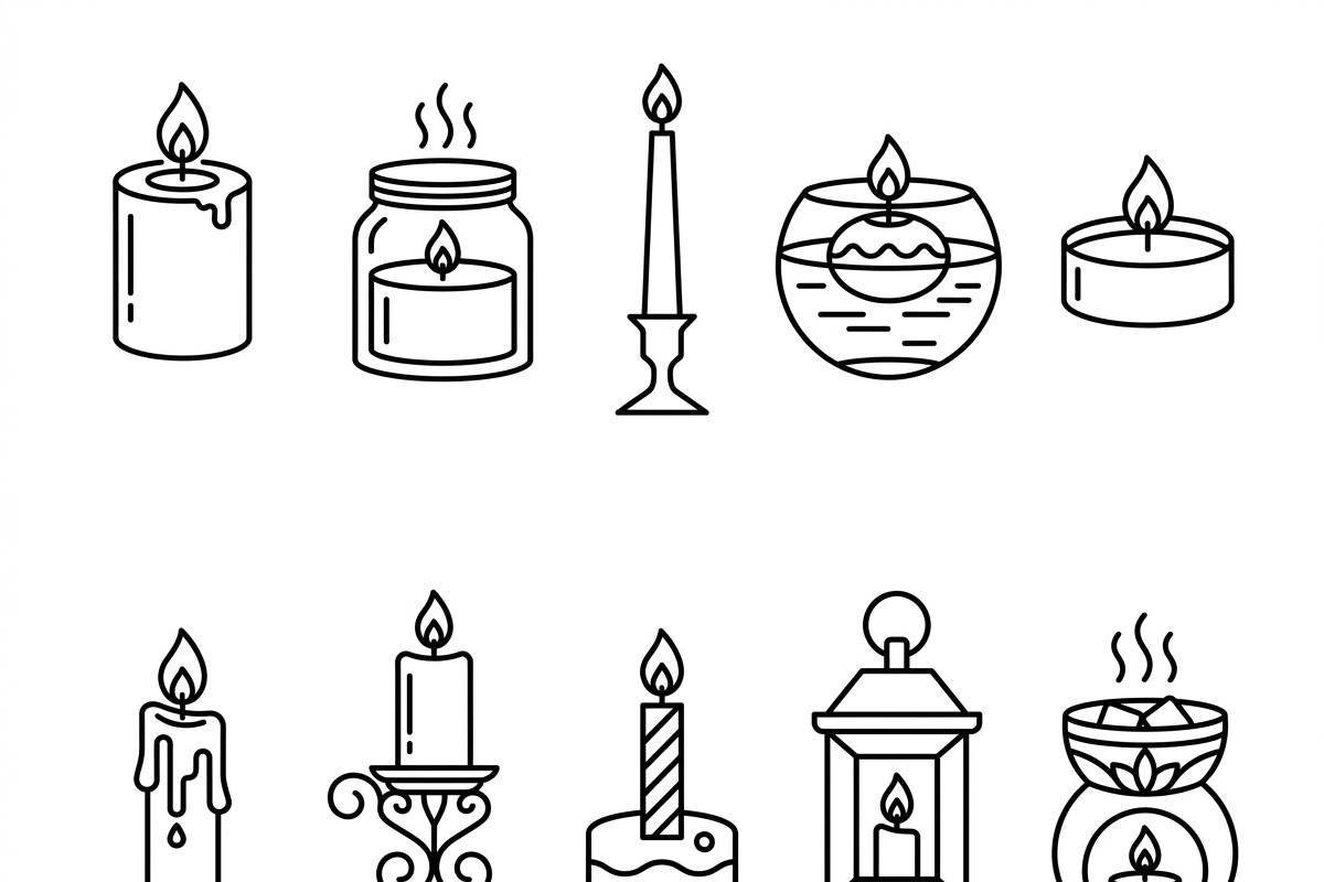 Bundles Bookstore Branding Icons, an Outline Icon by adenpinkstore (Photo 6 of 10)