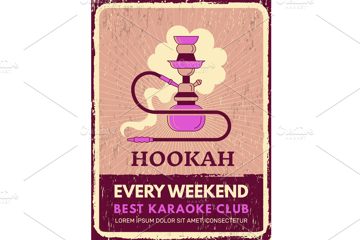 Hookah. relax time with hookah, a Sport Illustration by Onyx