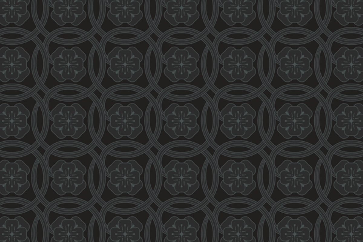 Seamless Floral Interlock Pattern, a Pattern Graphic by Penina (Photo 4 of 4)