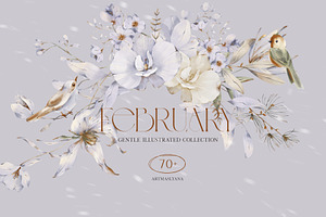 FEBRUARY Soft Floral Collection