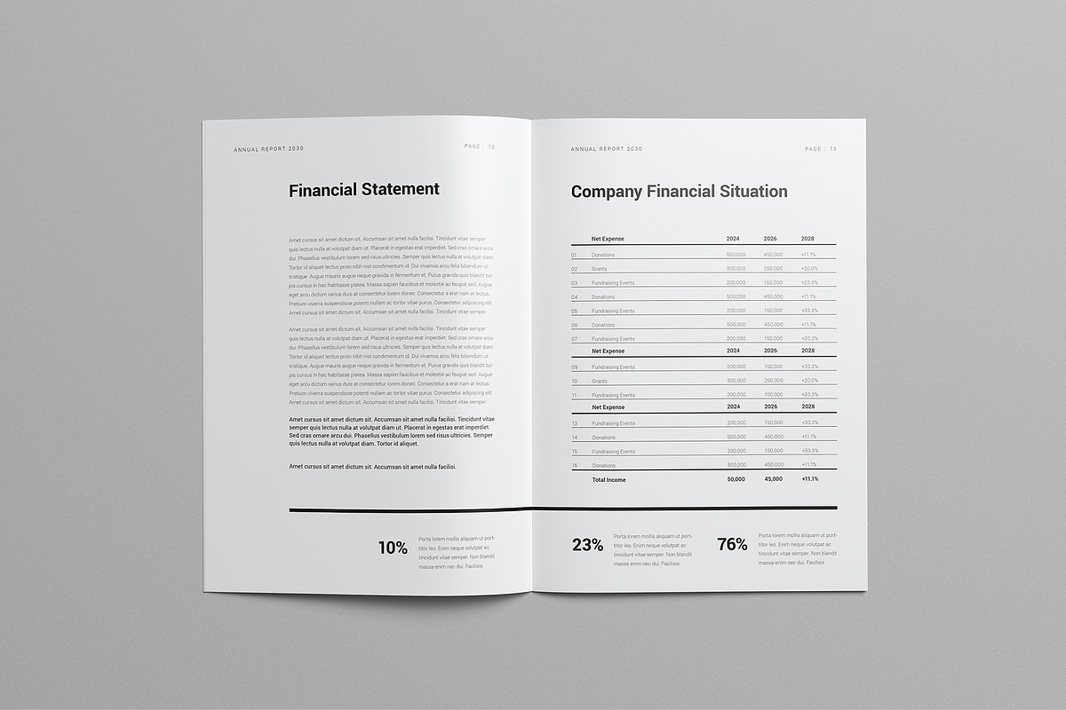 Annual Report | Canva & InDesign preview 7