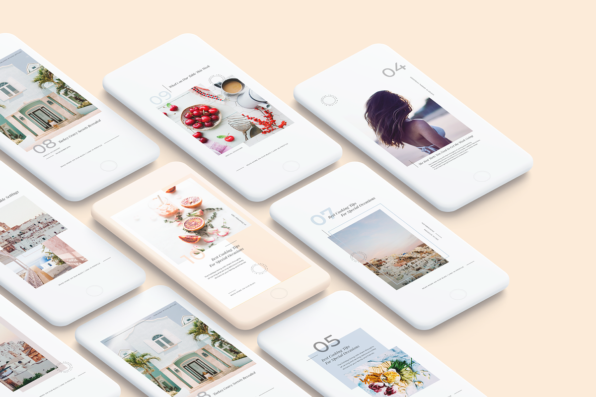 Food & Travel Instagram Stories Pack, a Social Media Template by SilverStag Type Foundry (Photo 3 of 11)