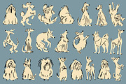Dogs Being Dogs: 45 Illustrations, an Animal Illustration by Veyla (Thumbnail 3 of 12)
