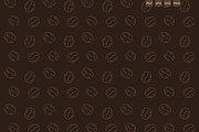 Coffee-themed Backgrounds and Icons, a Texture Illustration by Ilia Design (Thumbnail 10 of 17)