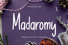 Madaromy Fun Advertisement Font