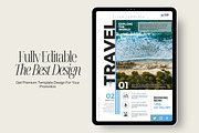 Creative Travel Flyer Template, a Flyer Template by ResumeFabs (Thumbnail 1 of 3)