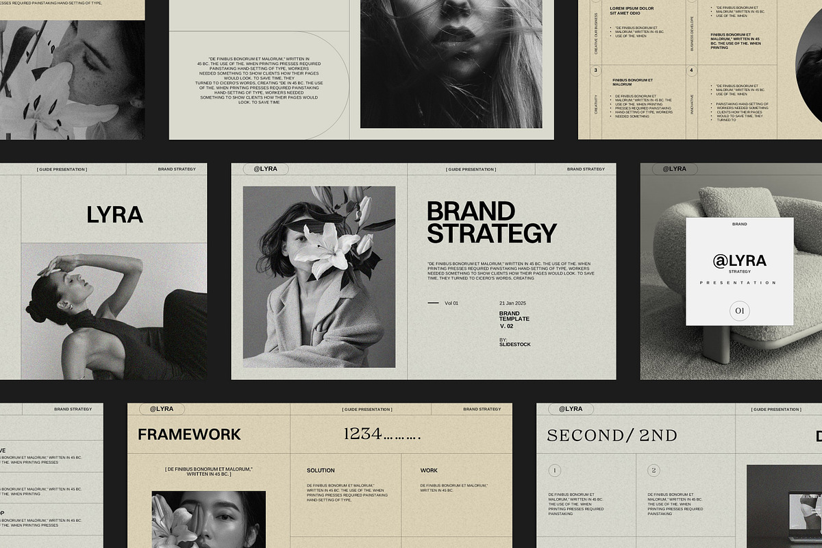Brand Strategy Template, a Presentation Template by slidestock55 (Photo 3 of 11)