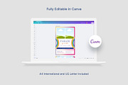 LGBT Parade Flyer Canva Template, a Flyer Template by artbart (Thumbnail 6 of 9)