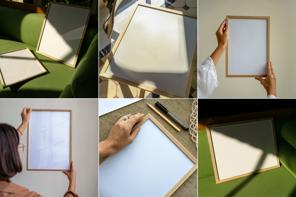 Frame Mockups Close-Up Set#2 6PSD, a Product Mockup by SigaSigaMockup (Photo 2 of 4)