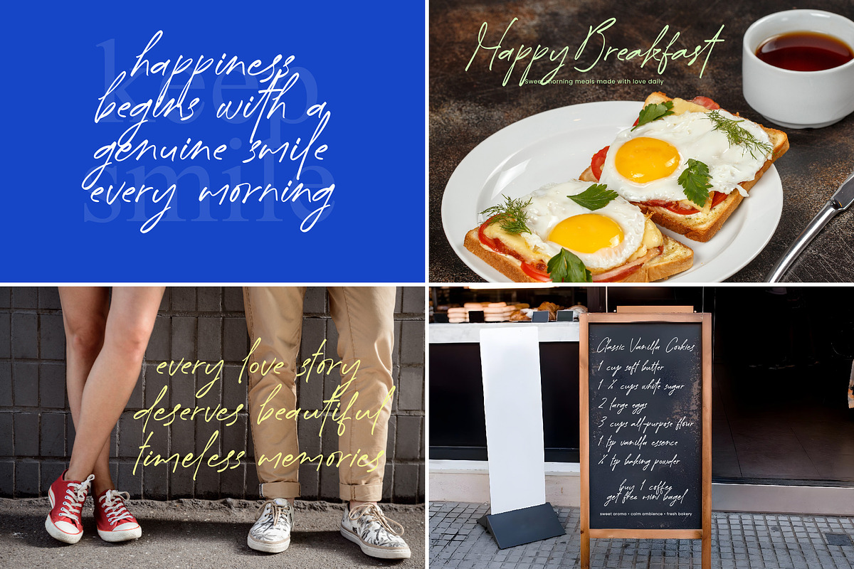 Calistany Sweet Romance Natural Font, a Script Font by Letterena Studios Script (Photo 2 of 15)