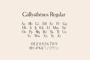 Callysthenes Serif Font, a Serif Font by Jrray Studio (Thumbnail 5 of 12)