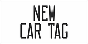 New Car Tag JNL, a Font by Jeff Levine Fonts (Thumbnail 2 of 5)