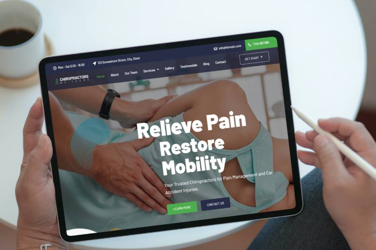 Chiropractors WordPress Theme preview 4