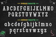 PRESCHOOL - Chalk Font, a Handwritten Font by Mozatype (Thumbnail 8 of 10)